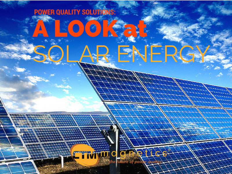 Power Quality Solutions: Solar Energy
